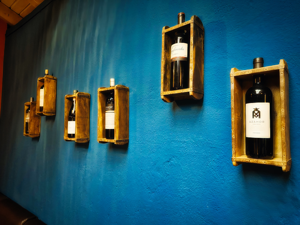 Wein, überall Wein