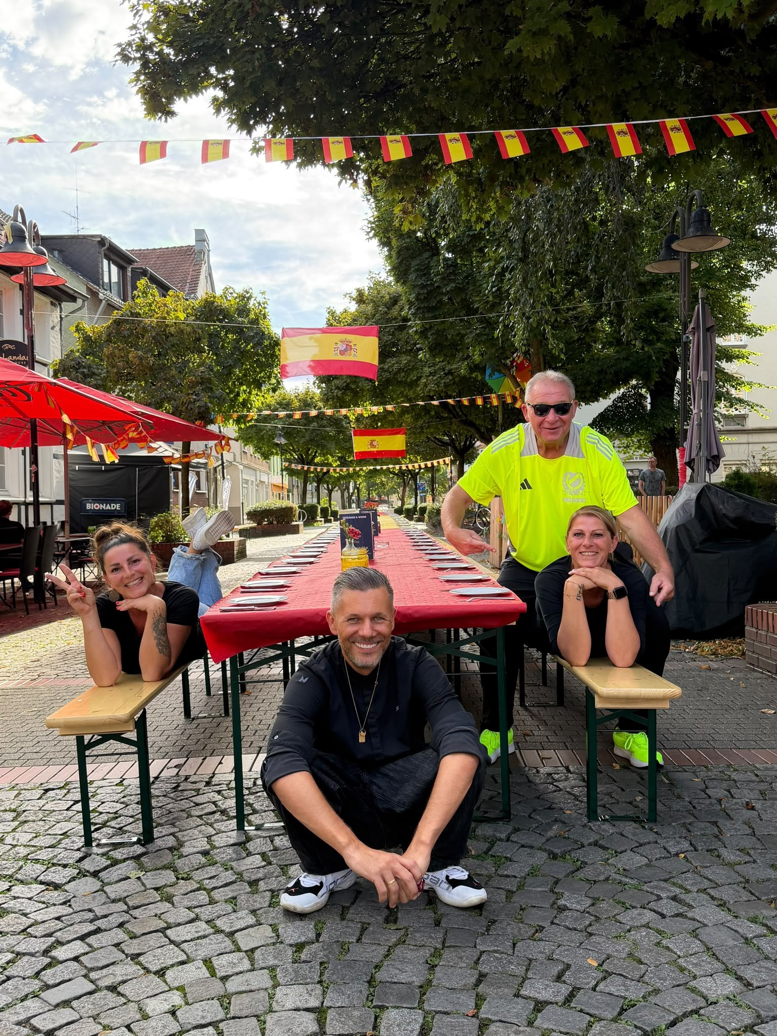 Längste Paella Tafel in Bochum