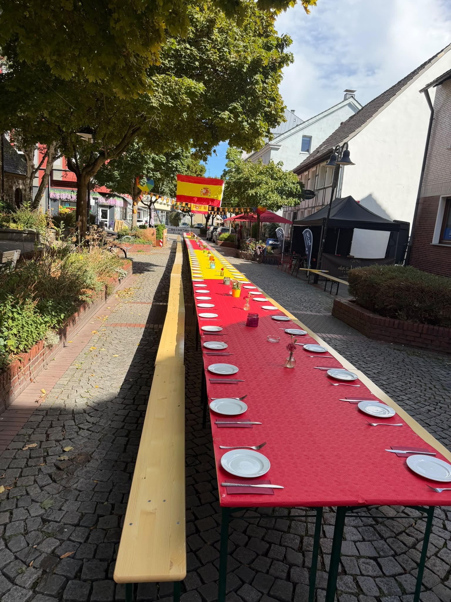 Längste Paella Tafel in Bochum